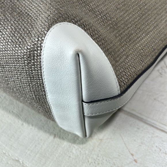 Gucci Raffia Bamboo Handles Straw Tote ✅COA Included - Picture 6 of 16